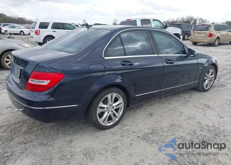 2012 Mercedes-Benz C 250 Luxury/Sport from USA, damaged, VIN WDDGF4HB4CA610062